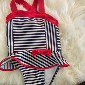 Infant swimwear red white & blue size 18 Cat&Jack